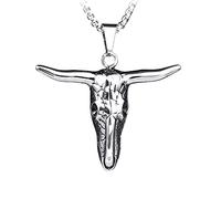 NZVCQVPU Colliers, ossements de vache Belle Jewelry Cadeau pour les hommes woand