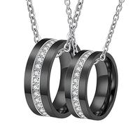 NZVCQVPU Colliers personnalisés pour hommes, colliers de couple assorti