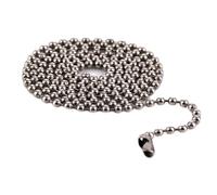 NZVCQVPU Colliers pour hommes atteints de pendentif, collier pour femmes Collier de chaîne de balle de 2,4 mm de bille de 2,4 mm