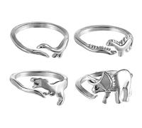 NZVCQVPU Dinosaur ensemble cool garçons filles adolescents hommes femmes 4pcs * 5