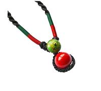 NZVCQVPU Élégante chaîne de clavicule tressée rouge ethnique pour femme confortable à porter au quotidien pour une fête en club