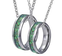 NZVCQVPU et son ensemble en acier, anneau de bague de 8 mm en rond