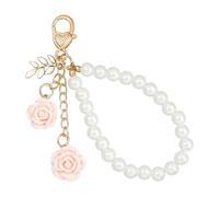 NZVCQVPU Fausses perles et support de rose Sac de chaîne perlé charme de portefeuille léger ornement pour femmes filles