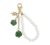 NZVCQVPU Fausses perles et support de rose Sac de chaîne perlé charme de portefeuille léger ornement pour femmes filles
