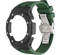 NZVCQVPU GA2100 3e boîtier de mise à niveau en fibre de carbone hommes, sangle de boucle papillon en acier compatible avec les accessoires de montre GA2110