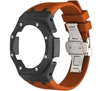 NZVCQVPU GA2100 3e boîtier de mise à niveau en fibre de carbone hommes, sangle de boucle papillon en acier compatible avec les accessoires de montre GA2110