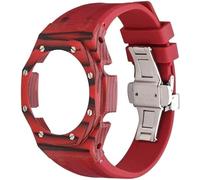 NZVCQVPU GA2100 3e boîtier de mise à niveau en fibre de carbone hommes, sangle de boucle papillon en acier compatible avec les accessoires de montre GA2110