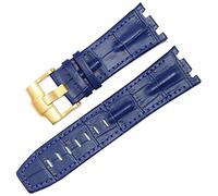 NZVCQVPU Genuine Leather watch Strap For AP 15703 Royal Oak Offshore Series 28mm Crocodile Watchbands
