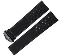 NZVCQVPU Genuine Leather Watchband For Watch Strap Folding Buckle 20mm 22mm Cow Leather WatchBands