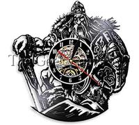 NZVCQVPU Gérothérapie mythologique scandinave Odin Viking Guerrier avec épée et Bouclier