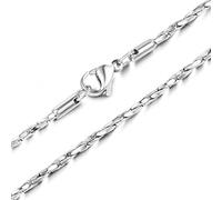 NZVCQVPU Jeunesse, longue Cardano Fashion en acier inoxydable pour hommes
