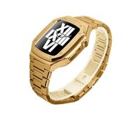 NZVCQVPU Kit de modification de bracelet en acier inoxydable pour bande 8 7 41 mm 45 mm Slicone STRAP METAL CAS