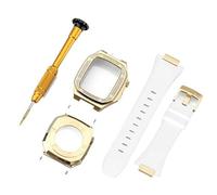 NZVCQVPU Kit de modification de bracelet en acier inoxydable pour bande 8 7 41 mm 45 mm Slicone STRAP METAL CAS