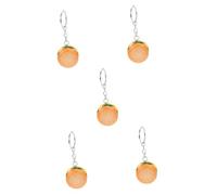 NZVCQVPU Lot de 4 porte-clés en forme de hamburger - Simulation de nourriture - Breloque à suspendre - Adorable pendentif hamburger - Breloques à suspendre - Porte-clés de dessin animé, Conforme à