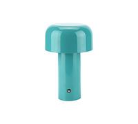 NZVCQVPU Modern Mushroom Cordless Dimmable Table Lamp for Living Room Bedroom Bar Dining - Rechargeable and Touch Control, White