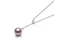 NZVCQVPU Necklace Ladies Pearl Necklace Adjustable Y-chain Freshwater Nuclear Pearl 925 Silver Fashion Jewelry Gift Pendant