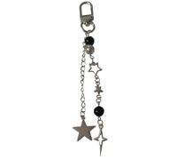 NZVCQVPU Pentagrams Pentagrams Pentagrams pendentif Crucifix Décoration étoile à la mode pour les téléphones Sacs de clés de voiture