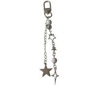 NZVCQVPU Pentagrams Pentagrams Pentagrams pendentif Crucifix Décoration étoile à la mode pour les téléphones Sacs de clés de voiture