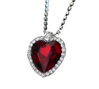 NZVCQVPU Pièces femmes, ensemble de strass exquis - Zircon pave raffronation coeur pour l'anniversaire de la Saint-Valentin