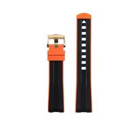 NZVCQVPU Pour l'univers Omega 300 007 EXINE CURVE FLUOR FLUOR SILICONE WATCHBAND 20 mm STRAP SOFT STRAP MEN Remplacement