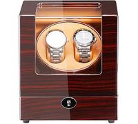 NZVCQVPU Regarder la boîte de Winder Box 2 pour Les Montres automatiques compatibles avec la Taille du Couple, Le CA ou Le Moteur Super Silencieux à Batterie (Couleur: e) Beau Paysage