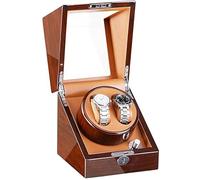 NZVCQVPU Regarder la boîte de Winder Box 2 pour Les Montres automatiques compatibles avec la Taille du Couple, Le CA ou Le Moteur Super Silencieux à Batterie (Couleur: e) Beau Paysage