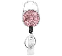 NZVCQVPU Rinastones Ring Hel-Lost Sport Retacractables Keyrings Retractables Badge Badge Anti-Book Fibres corde, B, Taille Unique