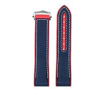 NZVCQVPU Rubber Silicone Watch Strap Nylon Watchband For Omega 300 8900 Planet Ocean Tools 20mm 22mm Watchbands