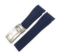 NZVCQVPU Rubber Strap 20mm 21mm Fit for DEEPSEA Sea-Dweller Submariner Waterproof Sports Silicone Watch Strap