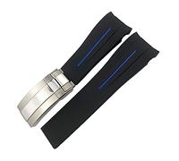NZVCQVPU Rubber Strap 20mm 21mm Fit for DEEPSEA Sea-Dweller Submariner Waterproof Sports Silicone Watch Strap