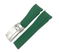 NZVCQVPU Rubber Strap 20mm 21mm Fit for DEEPSEA Sea-Dweller Submariner Waterproof Sports Silicone Watch Strap