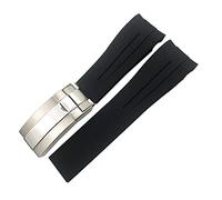 NZVCQVPU Rubber Strap 20mm 21mm Fit for DEEPSEA Sea-Dweller Submariner Waterproof Sports Silicone Watch Strap