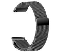 NZVCQVPU Sangle de montée 18 mm 20 mm 22 mm Bands Smart Metal Steel Band Men Women Femmes Watchs Bracelet