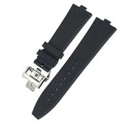 NZVCQVPU Senior Fluorine Rubber Watchband For 4500V 5500V 7900 Watch Strap vc Convex Mouth 7mm watch accessories