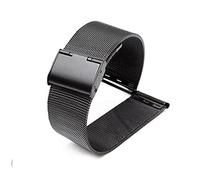 NZVCQVPU STRAPE MONTRE MESH SORDE D'ACIER INOXED 8 mm 10 mm 12 mm 14 mm 16 mm 18 mm 20 mm 22 mm 24 mm Remplacement du bracelet pour hommes