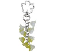 NZVCQVPU TRENDY FLOWER THEME CLÉS RINGS FLORAL PENDANT PENDANT COLORFUR ORNAMENT ORNAMENT PORTABLE ACCESSOIR DE LA CHAPLE TÉLÉPHONE POUR LES FEMMES