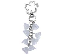 NZVCQVPU TRENDY FLOWER THEME CLÉS RINGS FLORAL PENDANT PENDANT COLORFUR ORNAMENT ORNAMENT PORTABLE ACCESSOIR DE LA CHAPLE TÉLÉPHONE POUR LES FEMMES