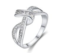 NZVCQVPU Valentin pour la Saint-Voie Classic Casual Matching Zircon Ring Ring Anniversary Jewelry Party Gift