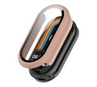 NZVCQVPU Verre de boîtier pour xiaomi mi-bande 9 anti-scratch couvercle de protection tout autour du pare-pare-écran de protecteur PC tout autour