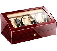NZVCQVPU Watch Automatic Winder 6 7 Watch Box Box Silent Moteur Indépendant Paramètres contrôlés Indépendants Montres Afficher Le Stockage Beau Paysage