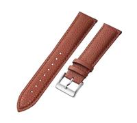 NZVCQVPU Watch Band 16 mm 18 mm 20 mm 22 mm 24 mm Sangle de montre compatible avec le bracelet de bracelet des femmes (LightBrown-S, 18 mm)