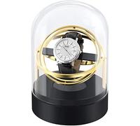 NZVCQVPU Winder Wind Winder Watch Board Moteur Calme Tourne à 360 degrés Transparent en Verre Transparent Beau Paysage