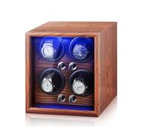 NZVCQVPU Winder Winder pour Les Montres automatiques Winders Automatic Winner, Auto-Stop Lors de l'ouverture du Couvercle, Affichage avec lumière (Couleur: b, Taille: 2) Winders