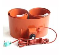 NZVZGKTNTW Coussin Chauffant Électrique en Silicone avec Thermostat, Coussin Chauffant en Silicone Résistant for Vannes, Instruments Et Fûts De Graisse, 110 V/220 V(Knob,120L 250 * 1360 1700W)