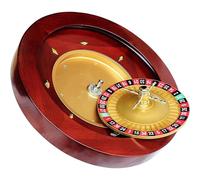 NZVZGKTNTW Jeu De roulettes De Luxe en Bois De 20", Roulements De Précision De Qualité Casino, Roulette De Jeu Parfaite for Une Soirée De Jeu À La Maison Ou Une Fête en Club.