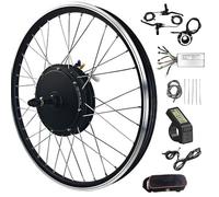 NZVZGKTNTW kit de Conversion vélo électrique Kit De Conversion for Vélo Électrique 20"/24"/26"/27,5"/28"/29"/700C, Roue Arrière, Moteur Moyeu 48 V/1500 W avec Écran LCD4, for Vélo De Route(27.5")