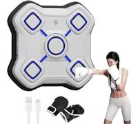 NZVZGKTNTW Machine De Boxe Murale, Équipement De Boxe Électronique avec Gants De Boxe, Cible De Boxe Intelligente, for Jeu De Combat en Intérieur, Soulagement du Stress