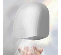 NZVZGKTNTW Sèche-Mains Rapide Sèche-Mains Électrique, Sèche-Mains À Induction Intelligent 1200 W, Sèche-Mains Mural Et À Faible Bruit for Centres Commerciaux À Domicile, Restaurants(White)