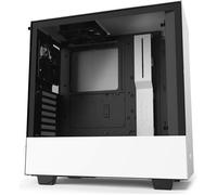 NZXT BOITIER PC H510 Midi - Blanc - Verre trempé - Format ATX (CA-H510B-W1)