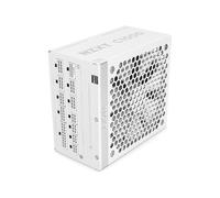 NZXT C1000 Gold ATX 3.1 Alimentation PC 1000W, 24-pin ATX, 80 PLUS Gold, Blanc, Ventilateur 135mm, PFC Actif, 100-240V, Entièrement modulaire